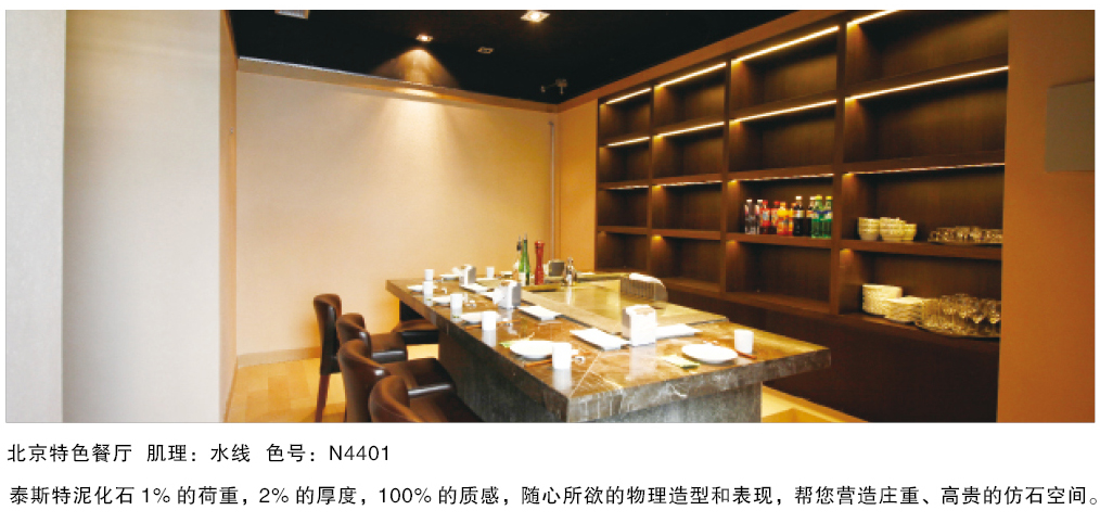 泰斯特泥化石灰泥N430系列产品简介