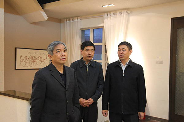 中国工程院院士孟建民莅临泰斯特参观指导工作