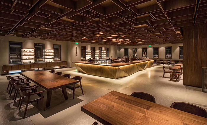 北京前门星巴克旗舰店泰斯特灰泥打造