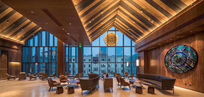 北京前门星巴克旗舰店泰斯特灰泥打造