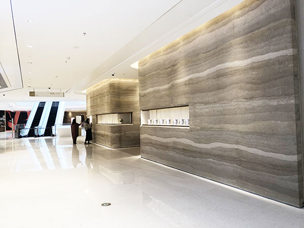 泰斯特夯土|华润集团深圳湾商业中心书吧