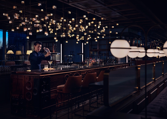 北京望京凯悦酒店旬八居酒屋、音乐吧泰斯特清水打造