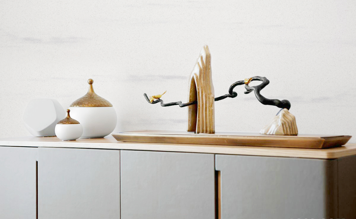 细金砂，营造不一样的新中式惊喜家居