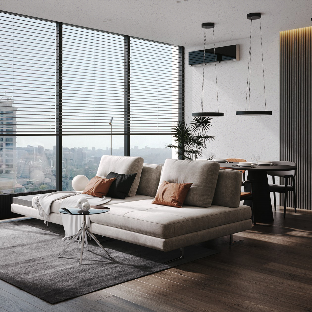 泰斯特灰泥现代极简，静享舒适雅致生活