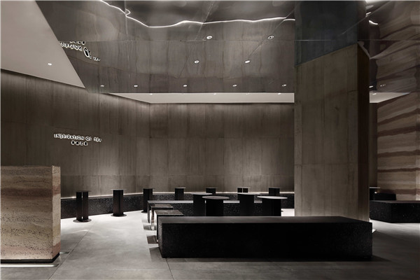 HEYTEA『喜茶』西安金地广场店龙山彩夯土绽放