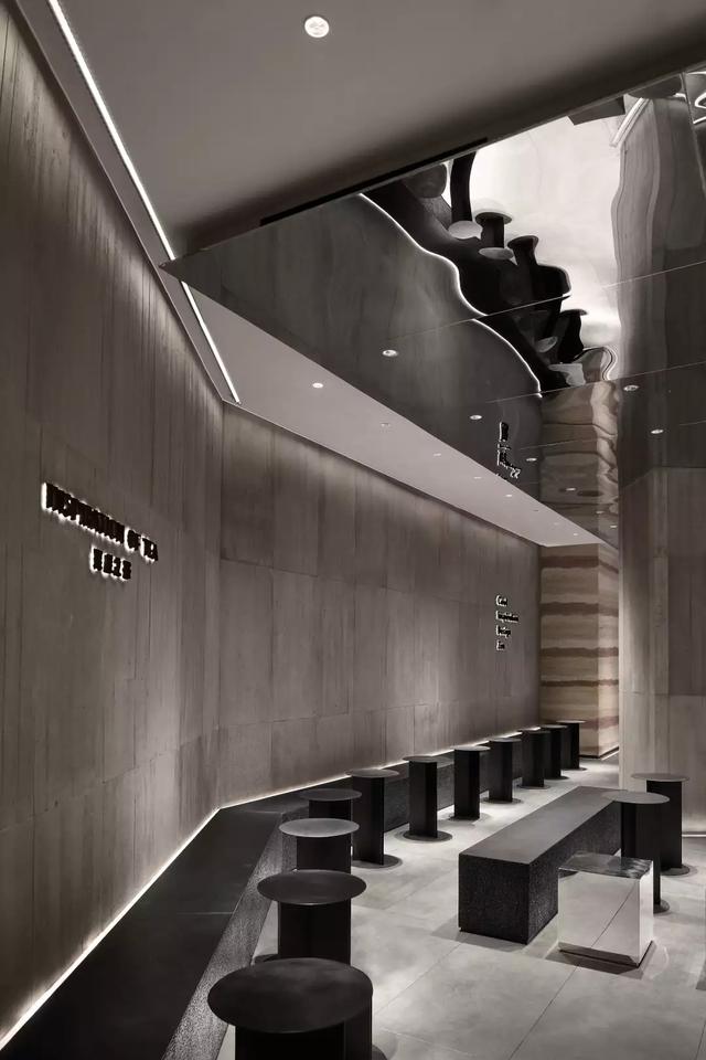 HEYTEA『喜茶』西安金地广场店龙山彩夯土绽放